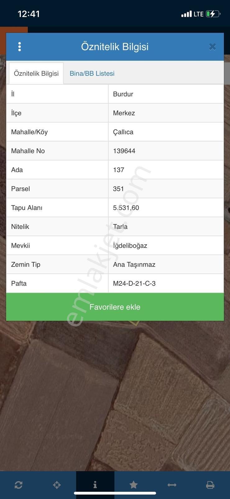 Toplulaştırma Tescilinde Fethiye Yoluna Cepheli Tek Tapu Tarla - Görsel 2