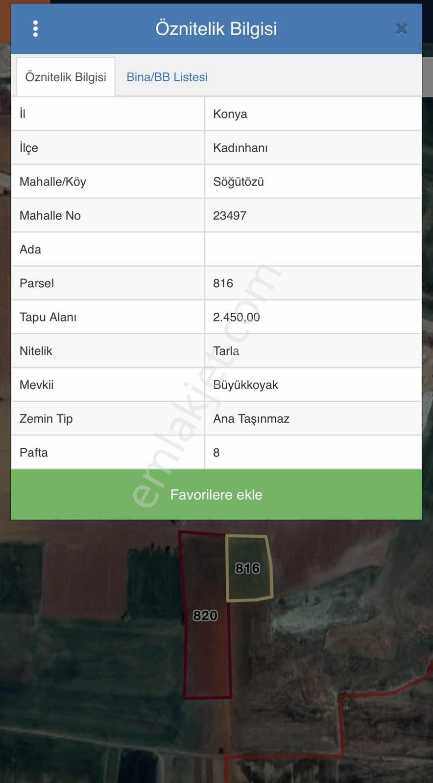 Net Emlaktan Müstakil Toplam 8.550 M2 Tarla - Görsel 6