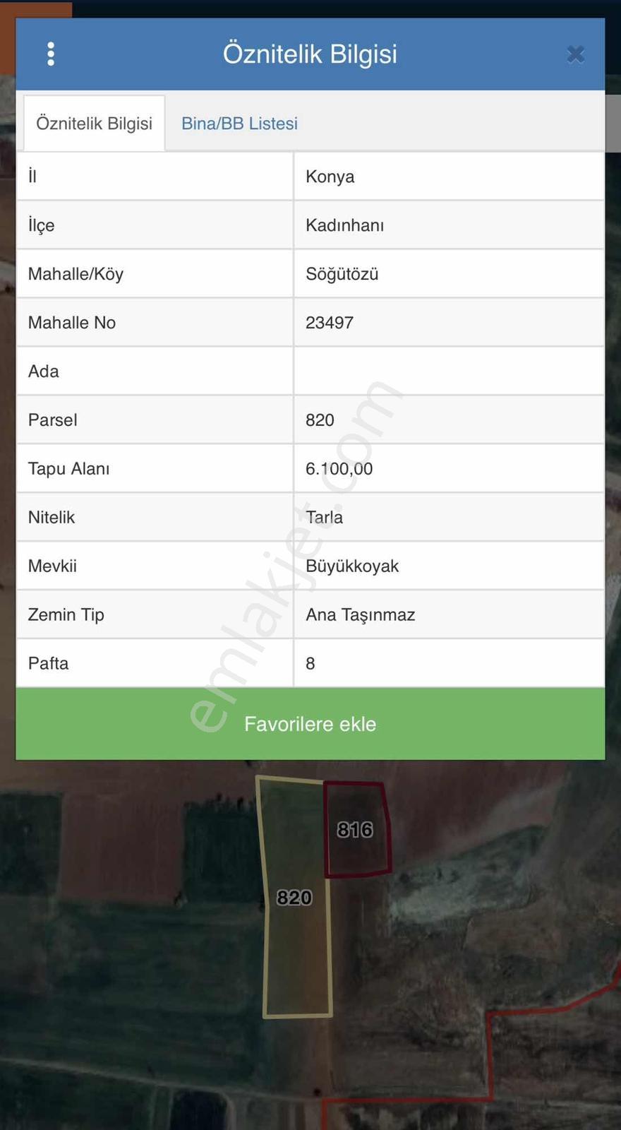 Net Emlaktan Müstakil Toplam 8.550 M2 Tarla - Görsel 5