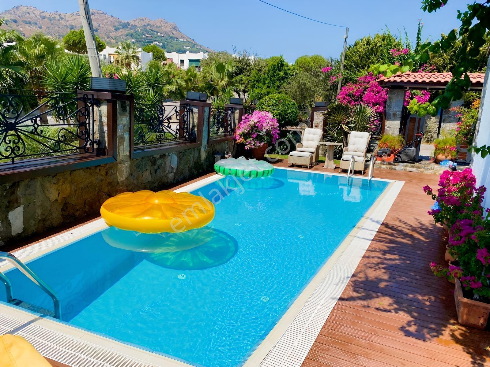 Bodrum Ortakent Yahşi'de 4+1 Tek Katlı Müstakil Havuzlu Villa - Görsel 14