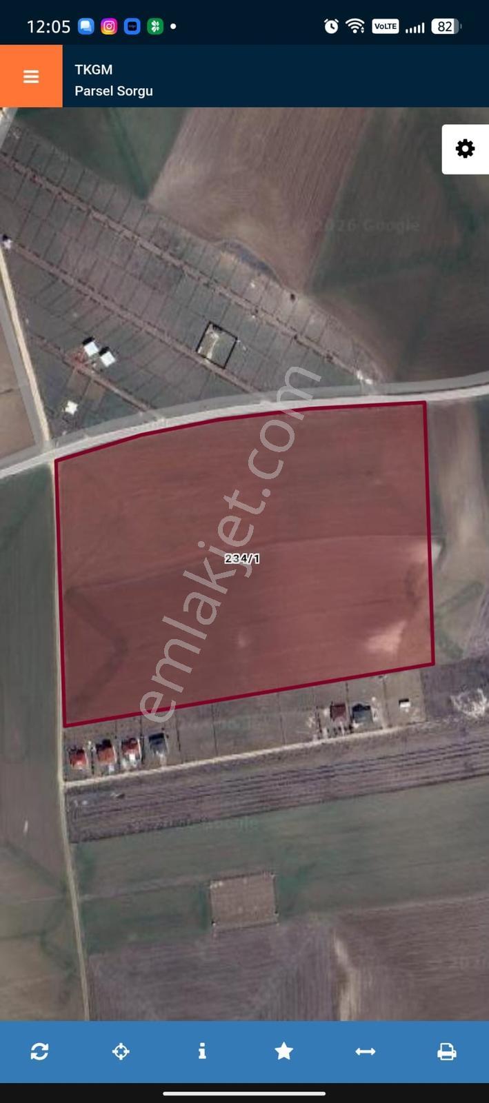 Çubuk Melihşahta Yatırımlık Arsa 2.247 Dönüm Havalimanına 1km