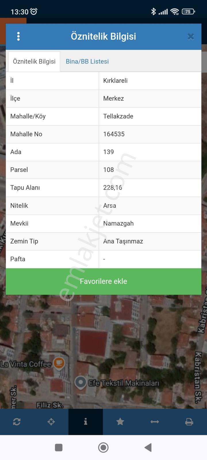 Kırklareli Eğitim Araştırma Hastanesi Karşısında 223 M2 Arsa - Görsel 3