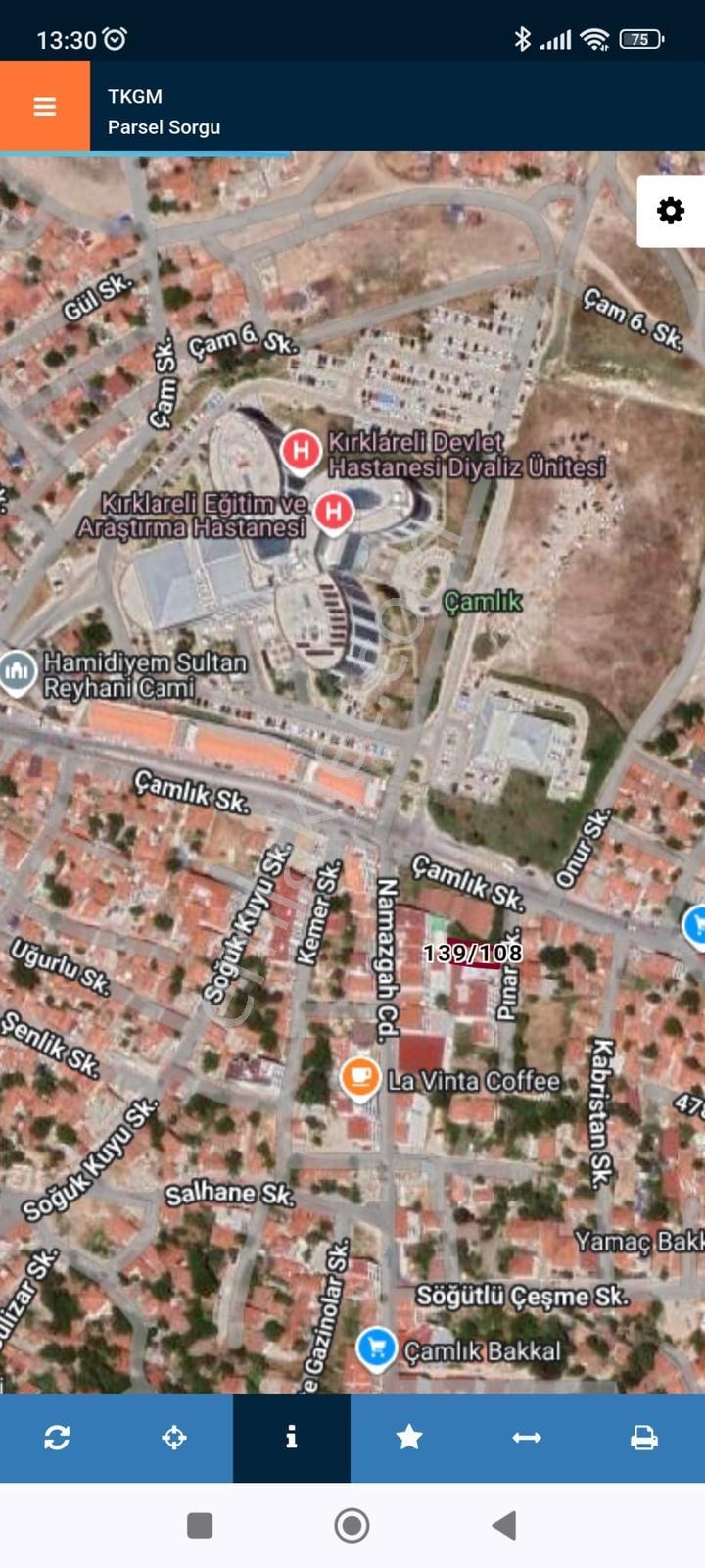 Kırklareli Eğitim Araştırma Hastanesi Karşısında 223 M2 Arsa - Görsel 2