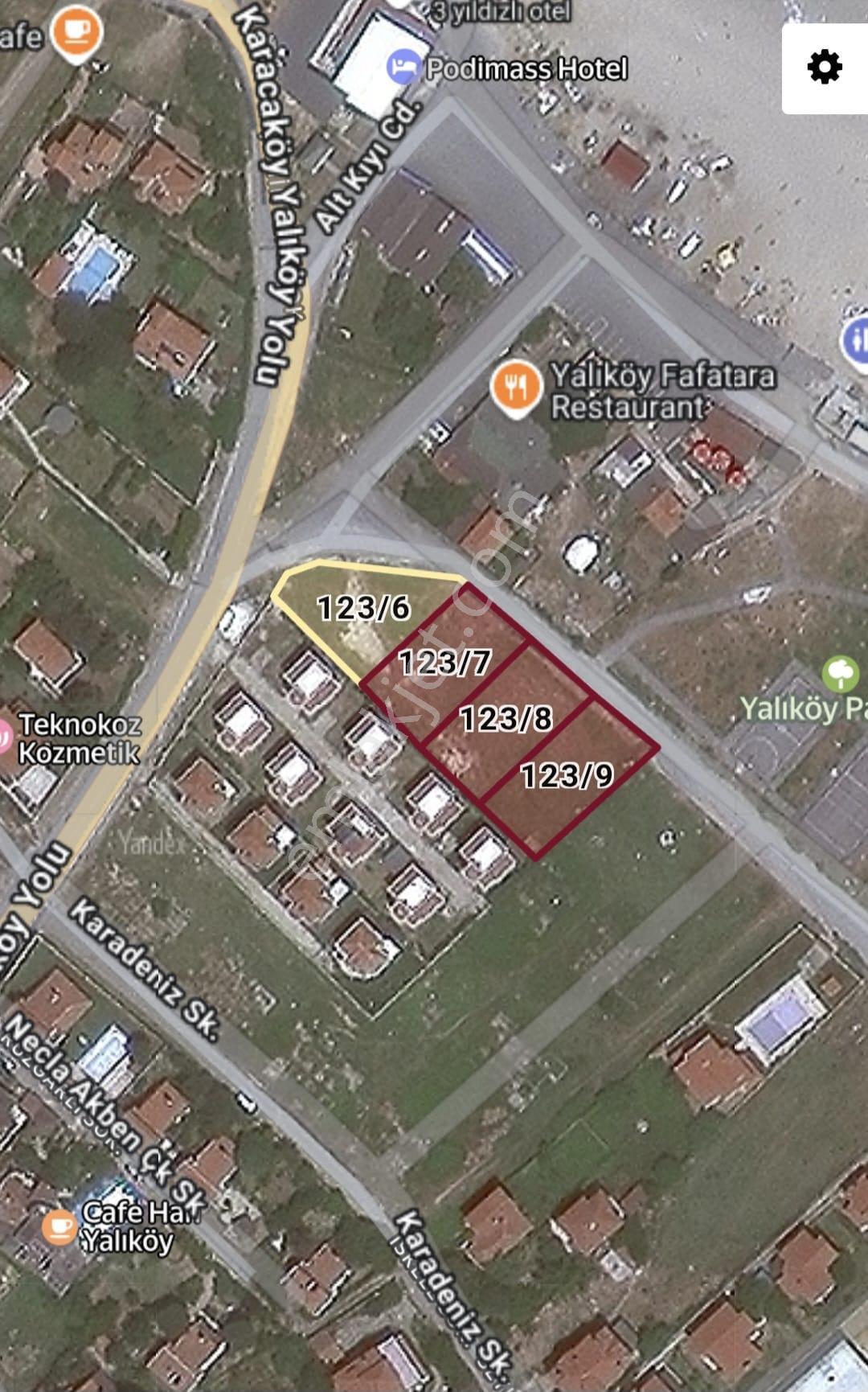 Çatalca Yalıköy Sahilde Satılık Ticarı İmarlı Arsa /necati Kurt Remax - Görsel 3