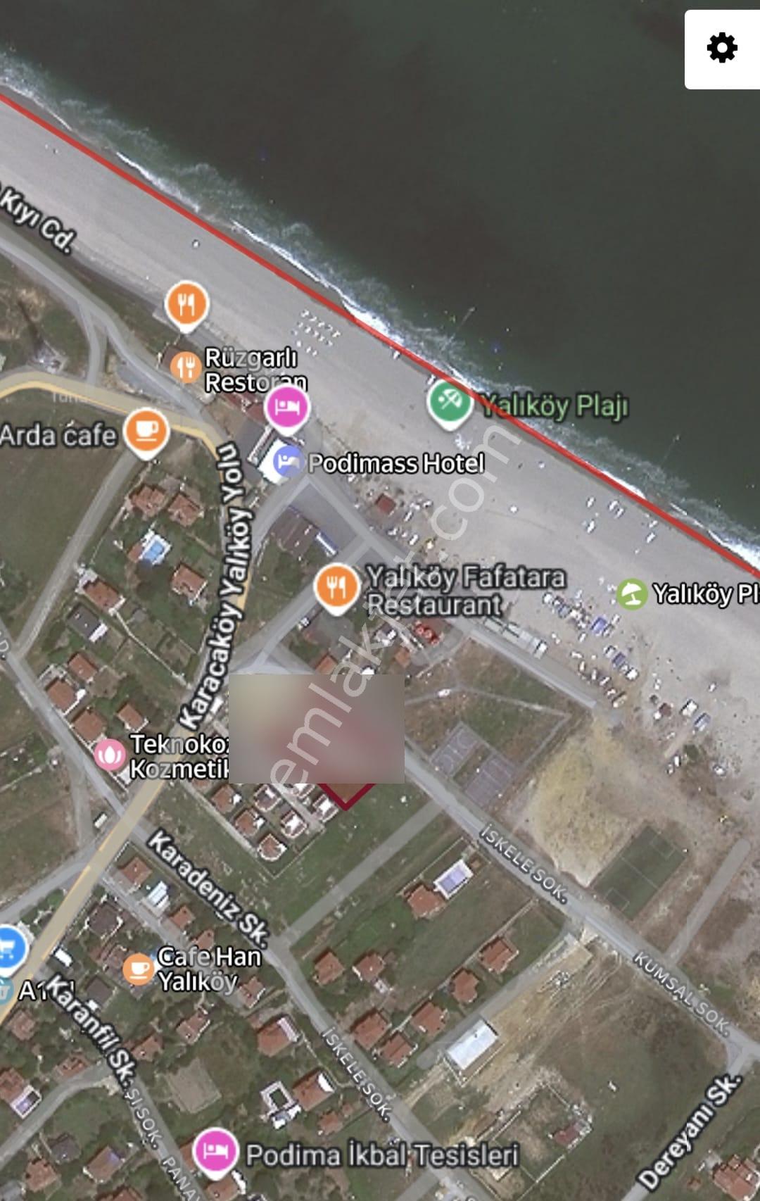 Çatalca Yalıköy Sahilde Satılık Ticarı İmarlı Arsa /necati Kurt Remax - Görsel 2