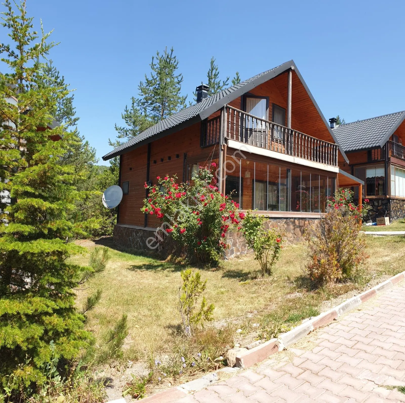 Arel'den Çamlıdere'de Doğanın İçinde Site'de Ahşap 2 Kat Villa - Görsel 31