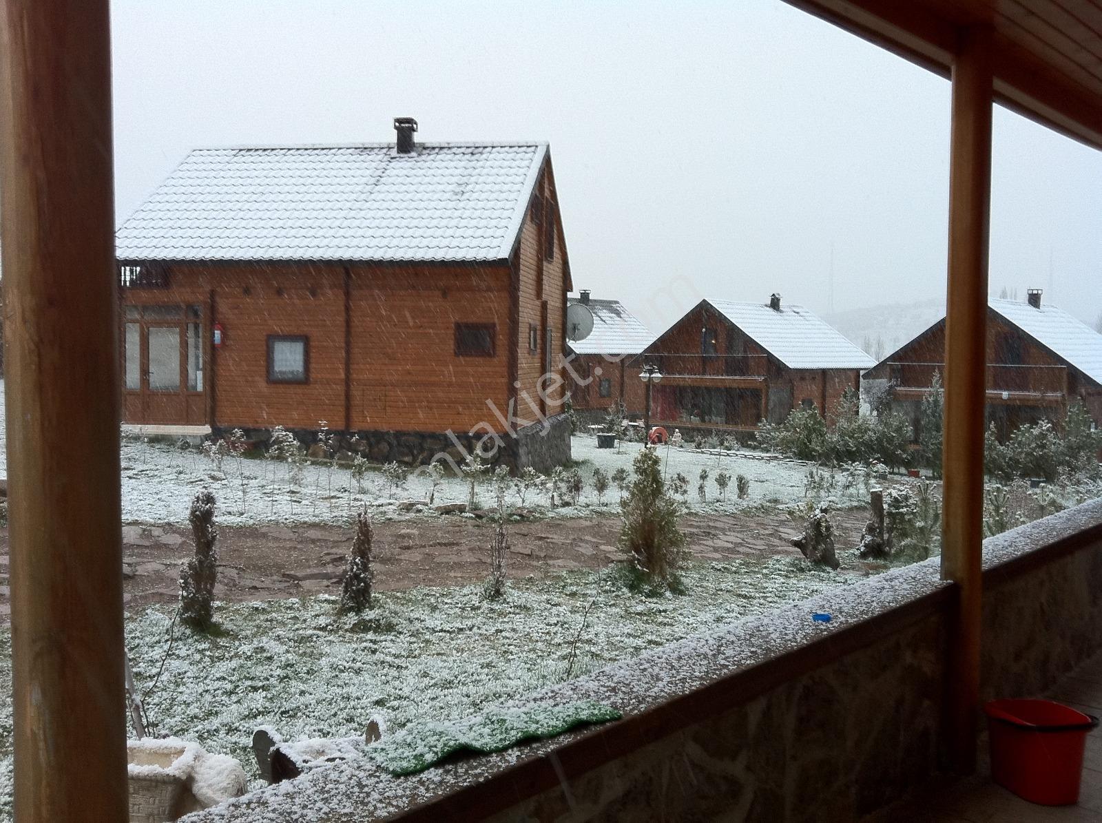 Arel'den Çamlıdere'de Doğanın İçinde Site'de Ahşap 2 Kat Villa - Görsel 30