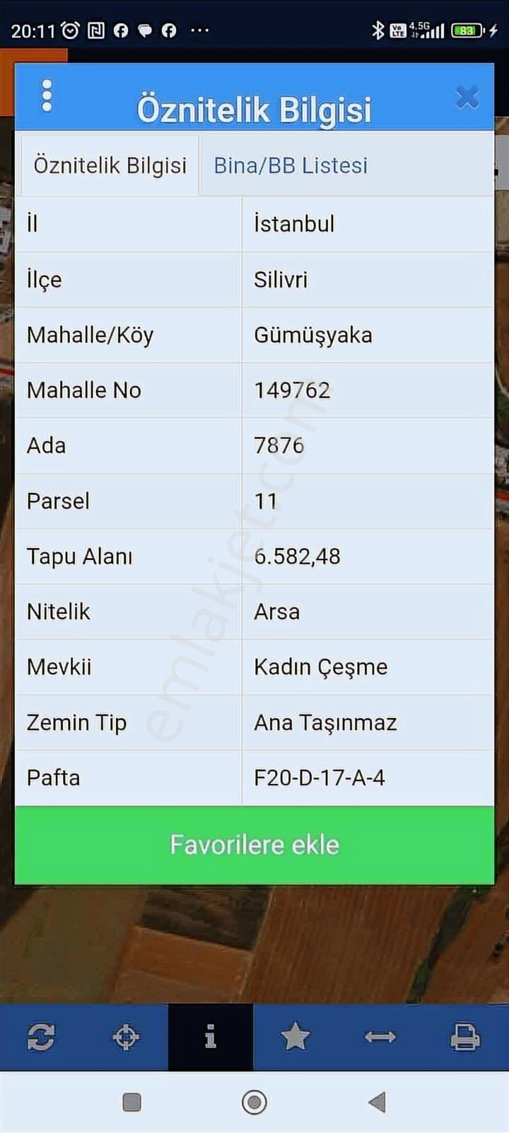 Silivri Gümüşyaka Da Satılık Arsa - Görsel 27