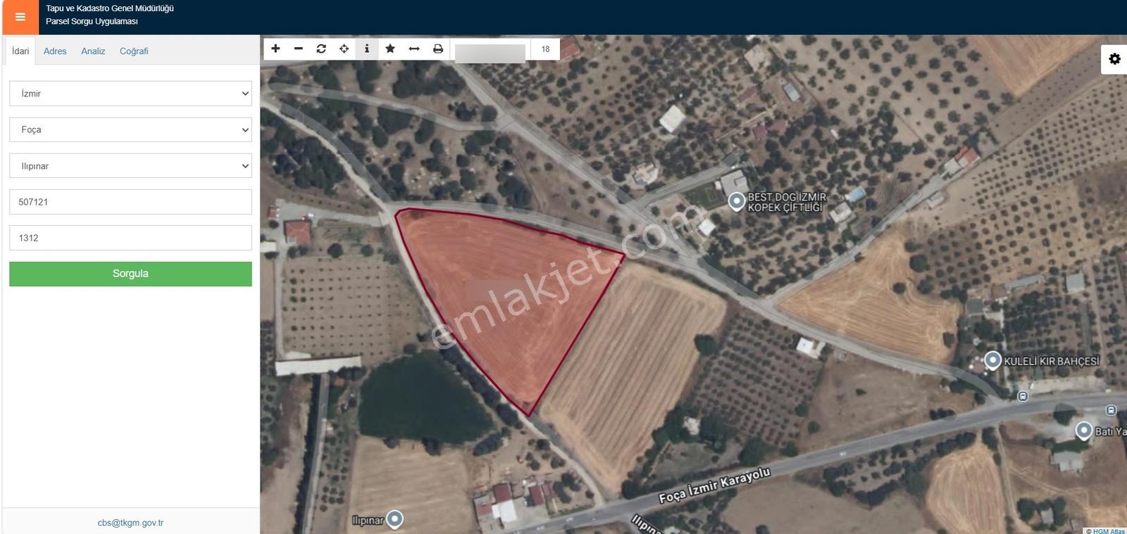 Foça Ilıpınar'da Anayola Yakın 10202 M2 Yatırımlık Satılık Tarla - Görsel 21