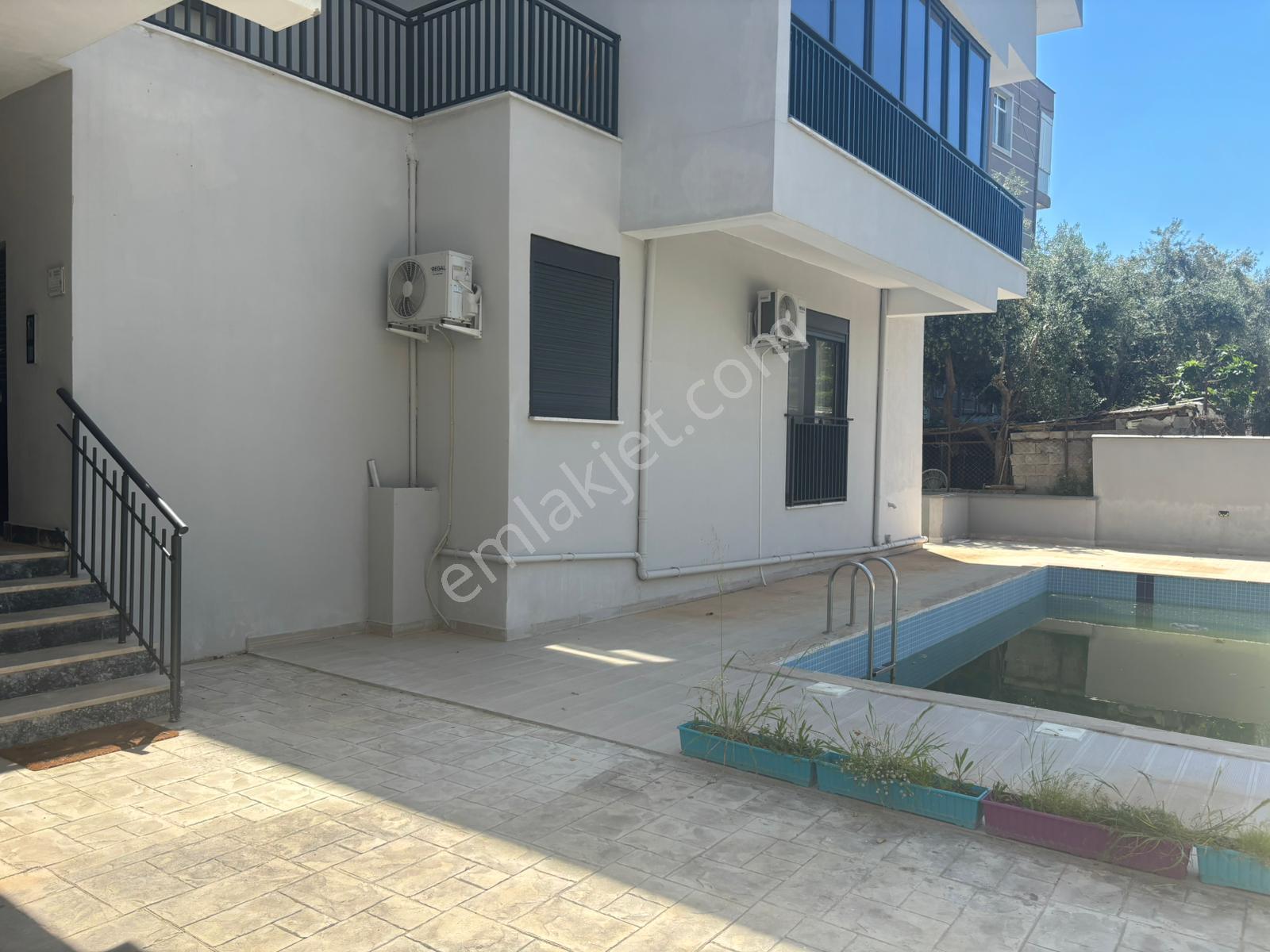 Side'de Havuzlu Eşyalı Kiralık Daire - Görsel 8