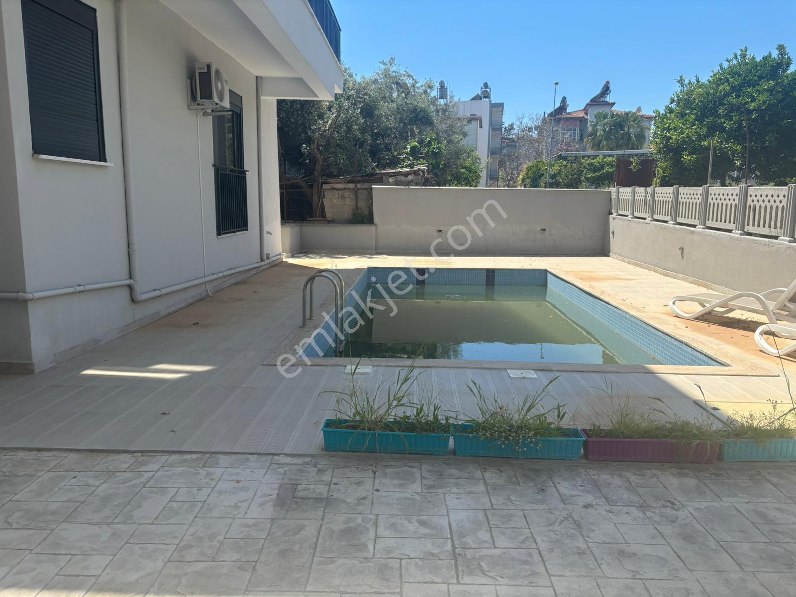 Side'de Havuzlu Eşyalı Kiralık Daire - Görsel 9