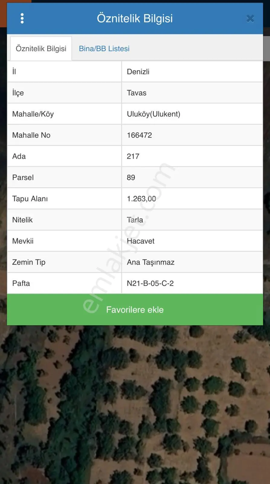 Tavas Uluköy Mevki Yatırımlık Satılık Uygun Fiyatlı Tarla