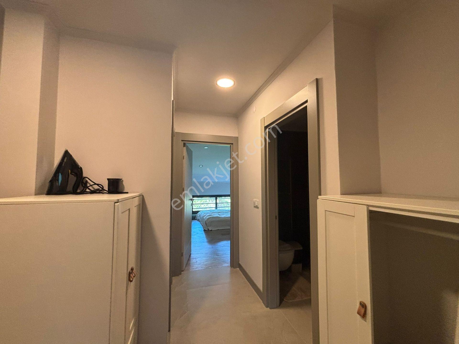 Side'de Havuzlu Eşyalı Kiralık 3+1 Daire - Görsel 12