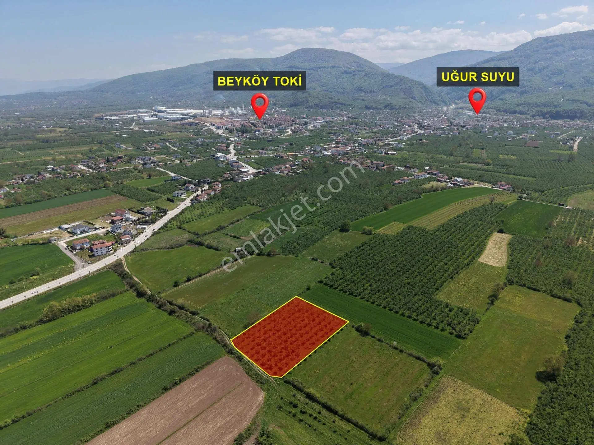 Beyköy/yeni Mahalle’de 5.161 M² Satılık Arazi