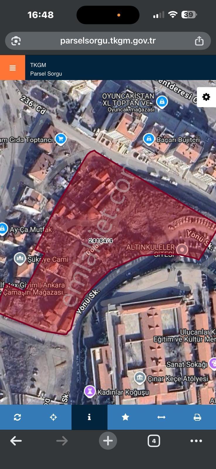 Fuat Çetin'den Ulucanlar Ve Ankar Hast Yakını İmarlı 82 M2 Arsa - Görsel 2