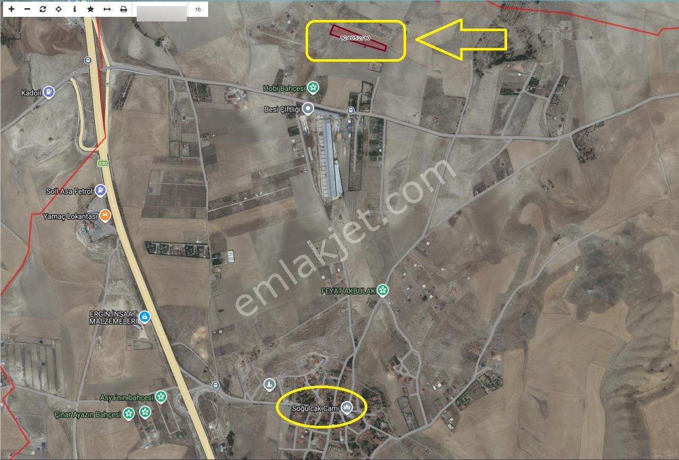 Gölbaşı Soğulcak Da 5653m2 Tek Tapu Tarla Karadeniz Emlaktan - Görsel 3