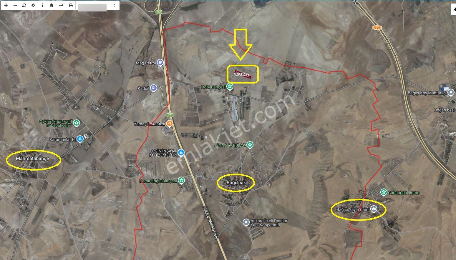 Gölbaşı Soğulcak Da 5653m2 Tek Tapu Tarla Karadeniz Emlaktan - Görsel 6