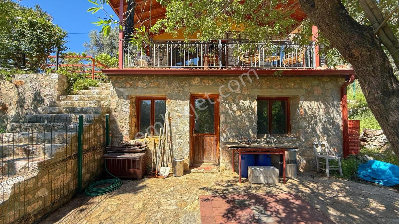 Datça Zeytincik'te Satılık 1200m² Doğa İçinde Özgün 3+1 Taş Ev - Görsel 15