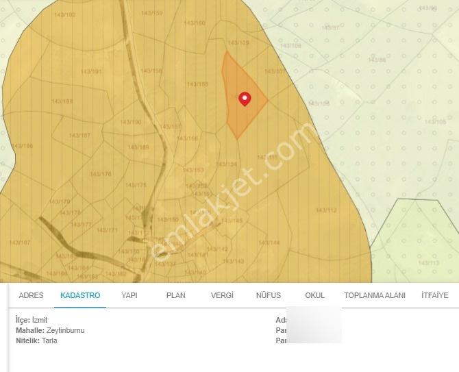 Kocaeli İzmit Zeytinburnu Mahallesi Satılık Köyiçi İmarlı Arsa - Görsel 19