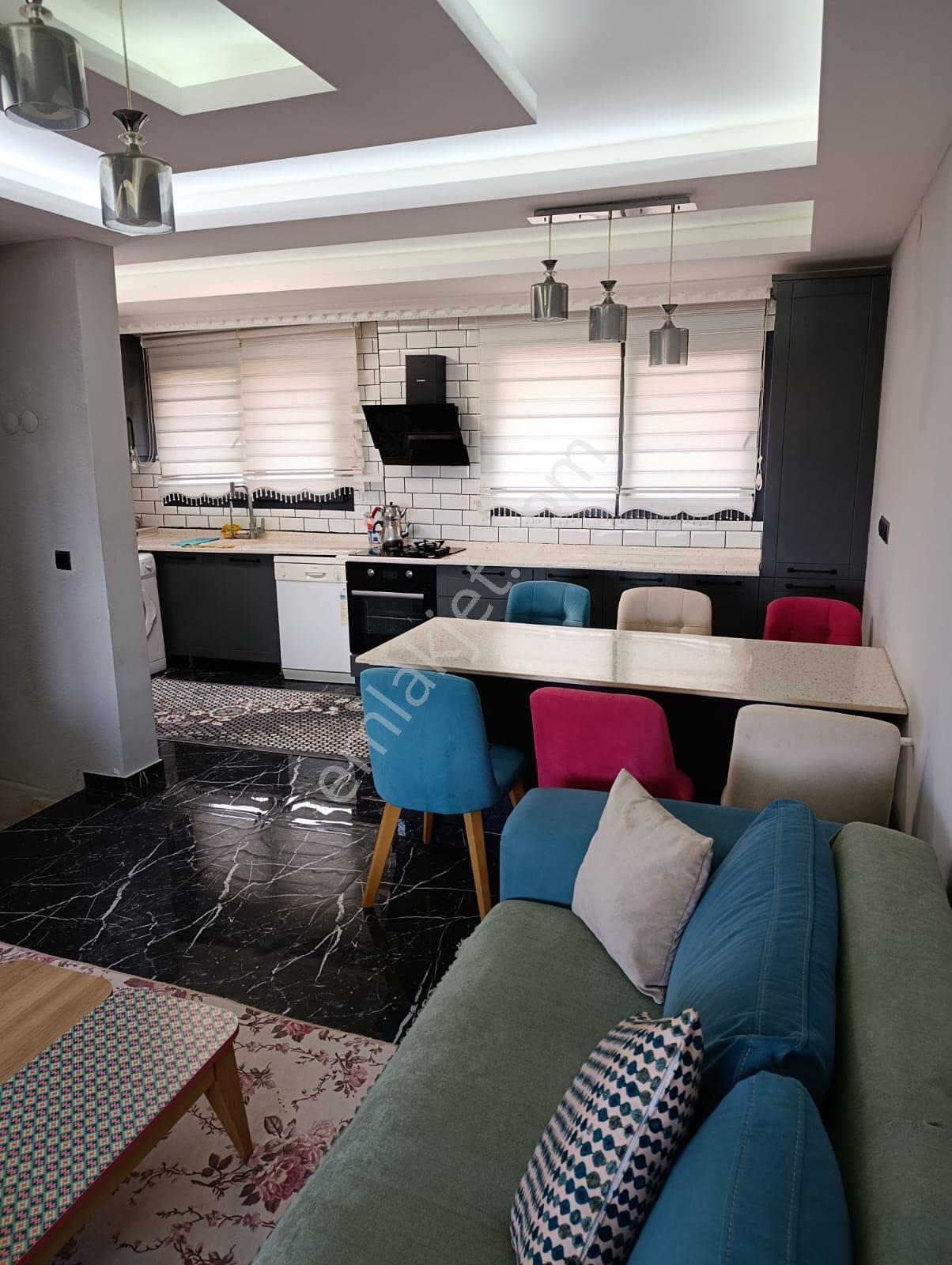 Yaz Sezonunda Eşyalı Kiralık Full Deniz Manzaralı Villa - Görsel 6