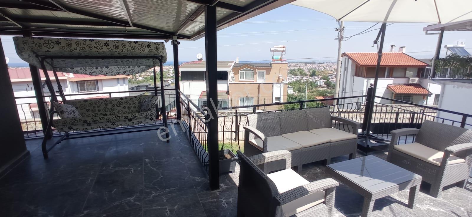 Yaz Sezonunda Eşyalı Kiralık Full Deniz Manzaralı Villa - Görsel 26