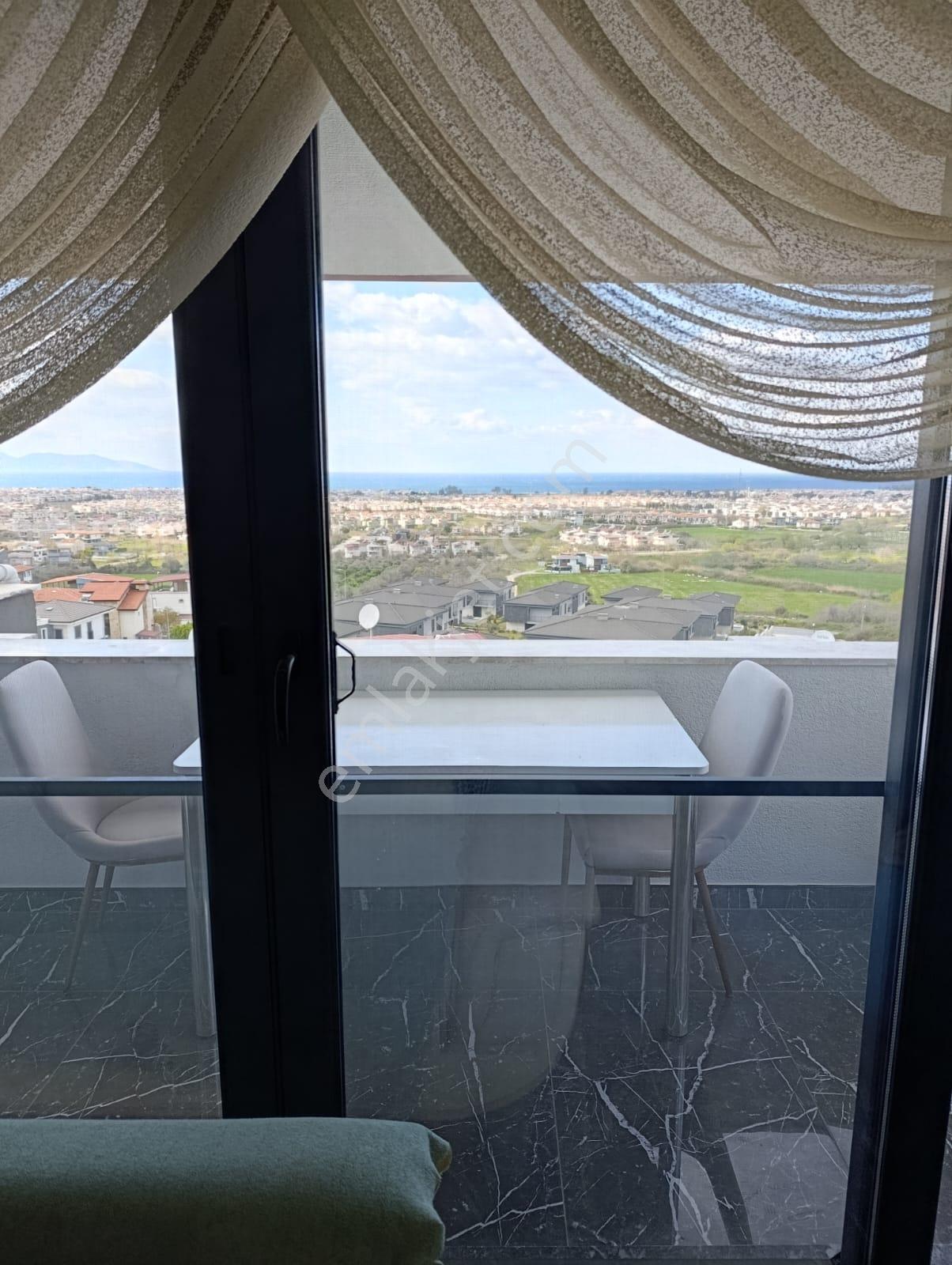 Yaz Sezonunda Eşyalı Kiralık Full Deniz Manzaralı Villa - Görsel 5