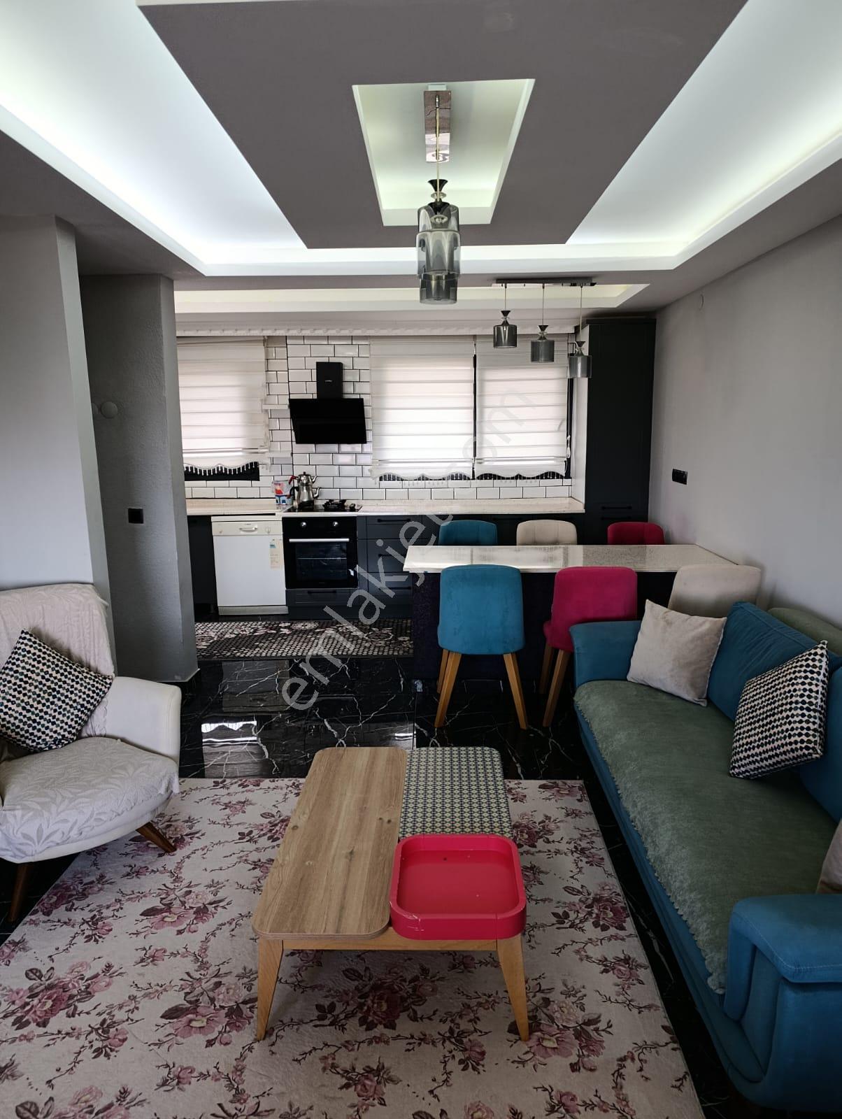 Yaz Sezonunda Eşyalı Kiralık Full Deniz Manzaralı Villa - Görsel 4