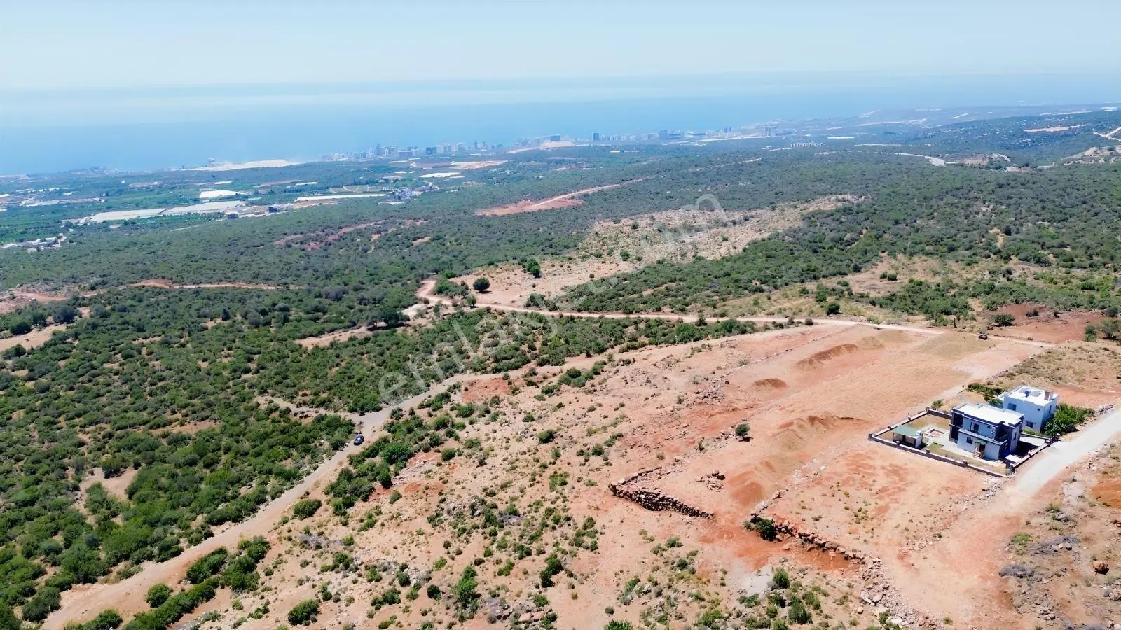 Erdemli Çanakçı Denize 5 Km 795 M2 Deniz Manzaralı Satılık Arsa - Görsel 3