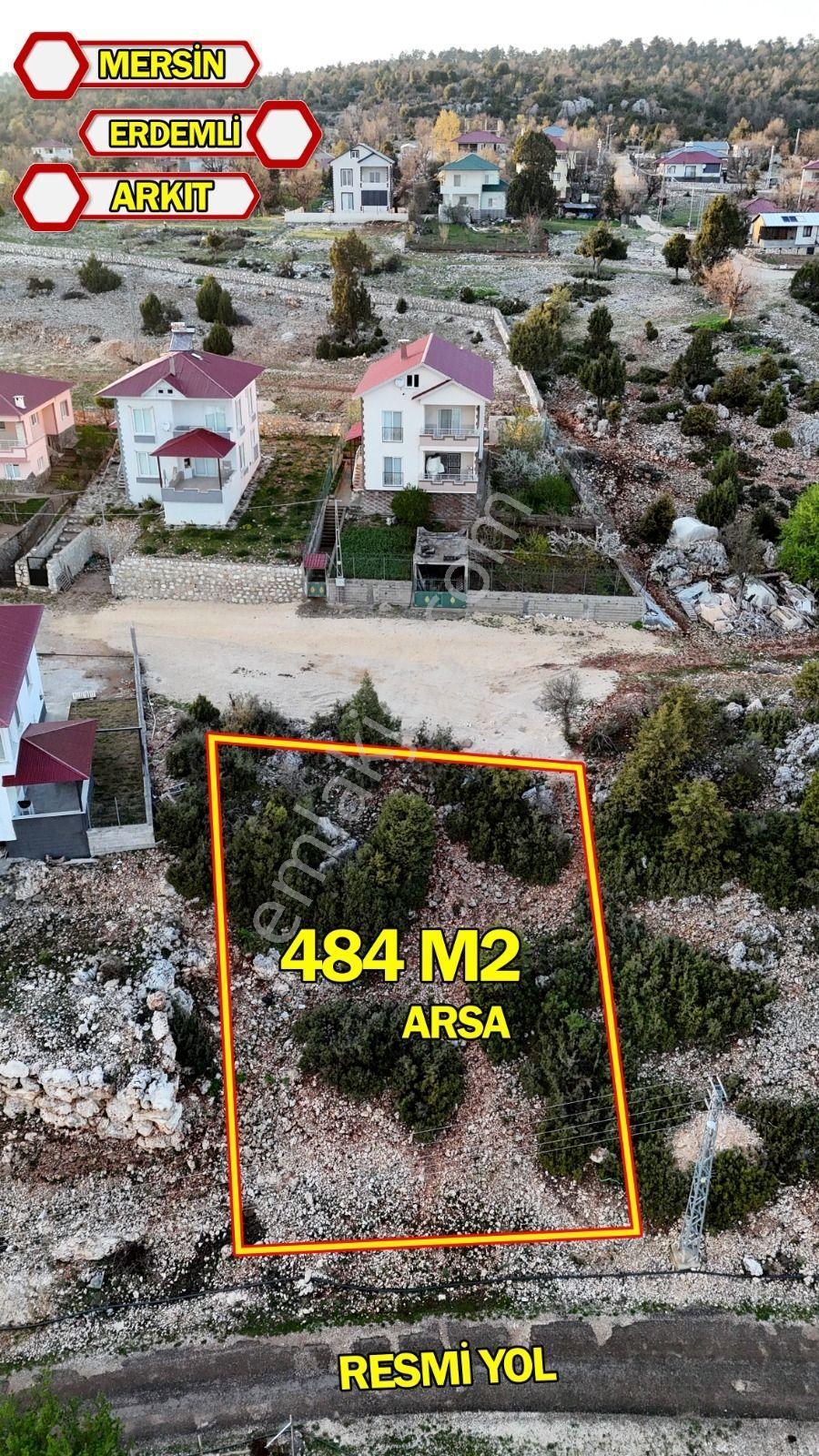 Erdemli Koramşalı Arkıt 485 M2 Villalık Fırsat Arsa - Görsel 11
