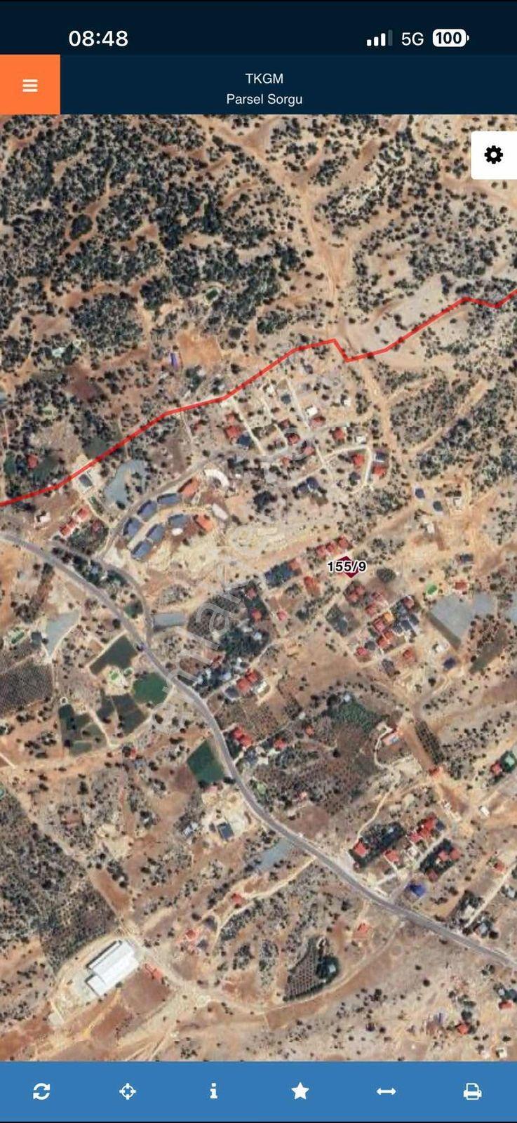 Erdemli Koramşalı Arkıt 485 M2 Villalık Fırsat Arsa - Görsel 9