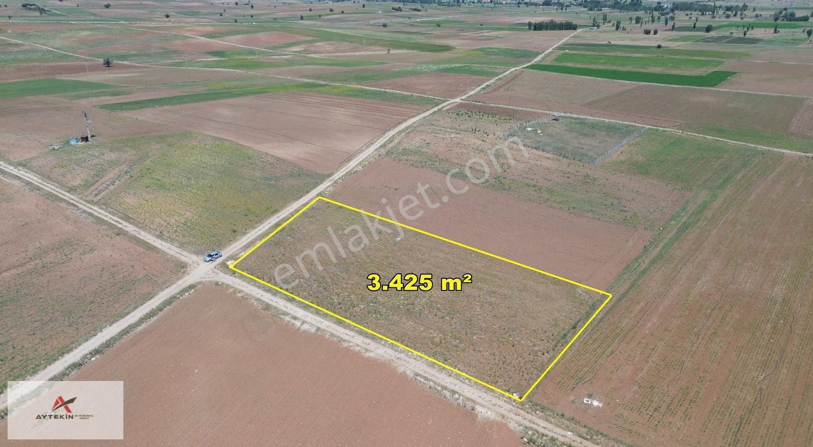 Akören Tülce Mahallesinde 3.425 M² Sulanır Müstakil Tarla - Görsel 5