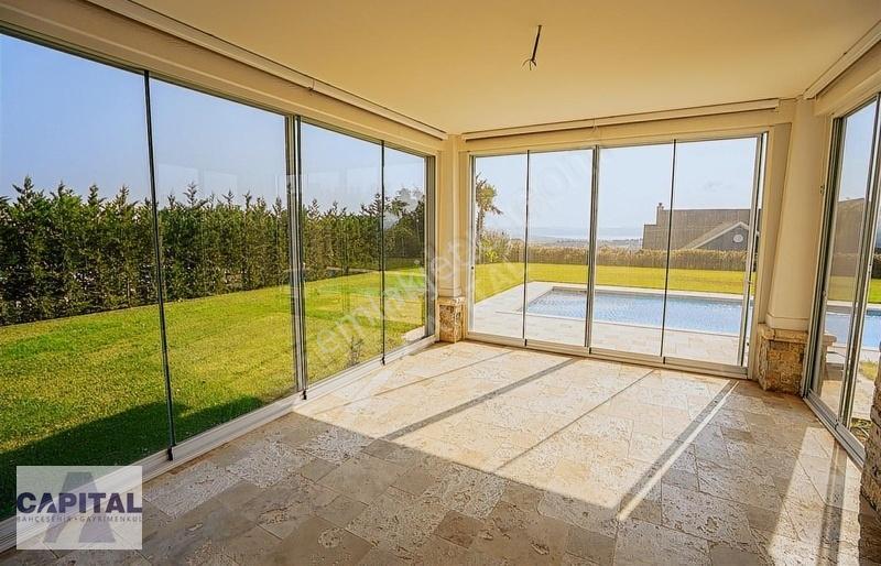 Sunflower Karaağaç'ta Tam Müstakil Göl Manzaralı Havuzlu Villa - Görsel 17