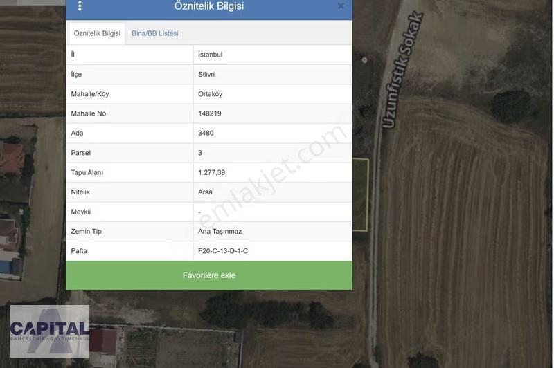 Silivri Ortaköy'de Villa İmarlı Arazi - Görsel 4
