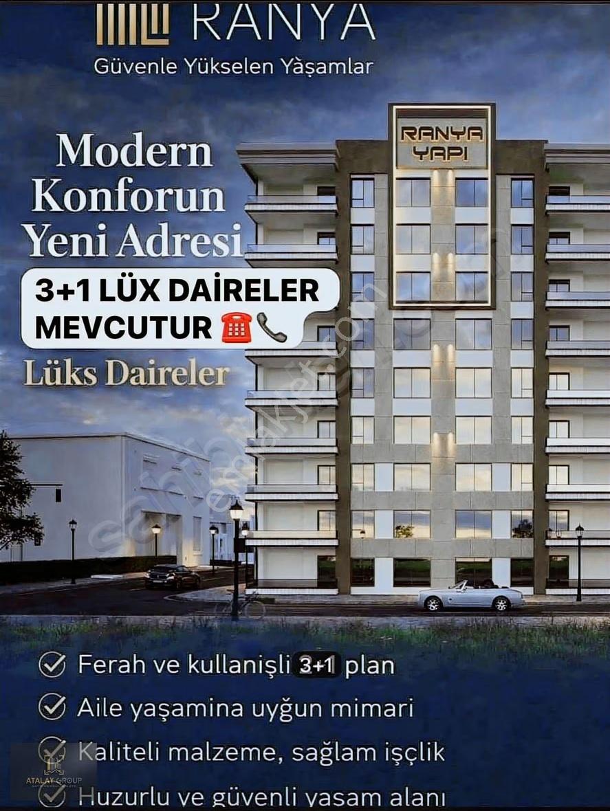 Atalay Gayrimenkulden Fırsat! Ranya Yapı 3+1 95m2 Daire !!