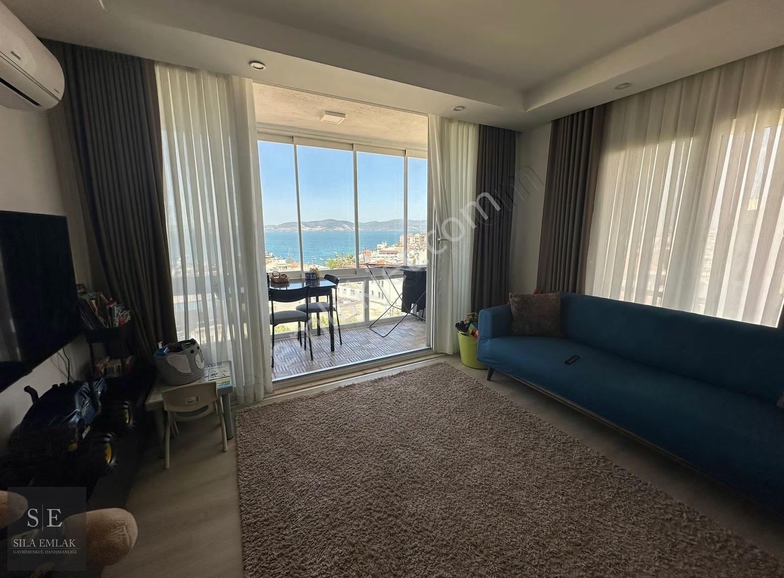 Panoramik Deniz Manzaralı Full Eşyalı 1+1 Daire - Görsel 5