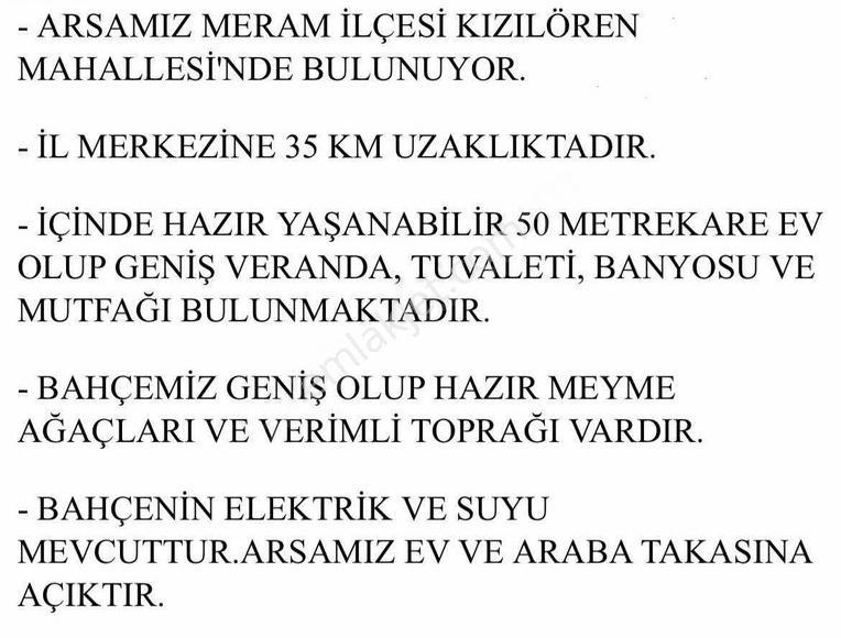 _-kızılören'de 932m2 Müstakil Hazır Kurulu Düzen Bahçe Ve Evi-_ - Görsel 6