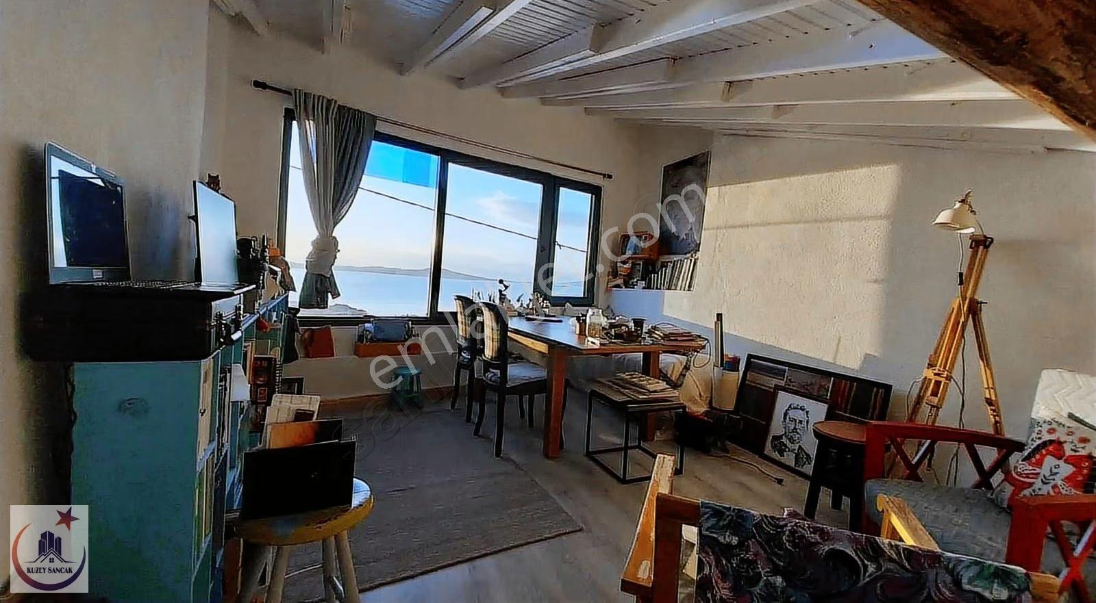Kuzey Sancak'tan Deniz Manzaralı Loft Rum Evi - Görsel 22