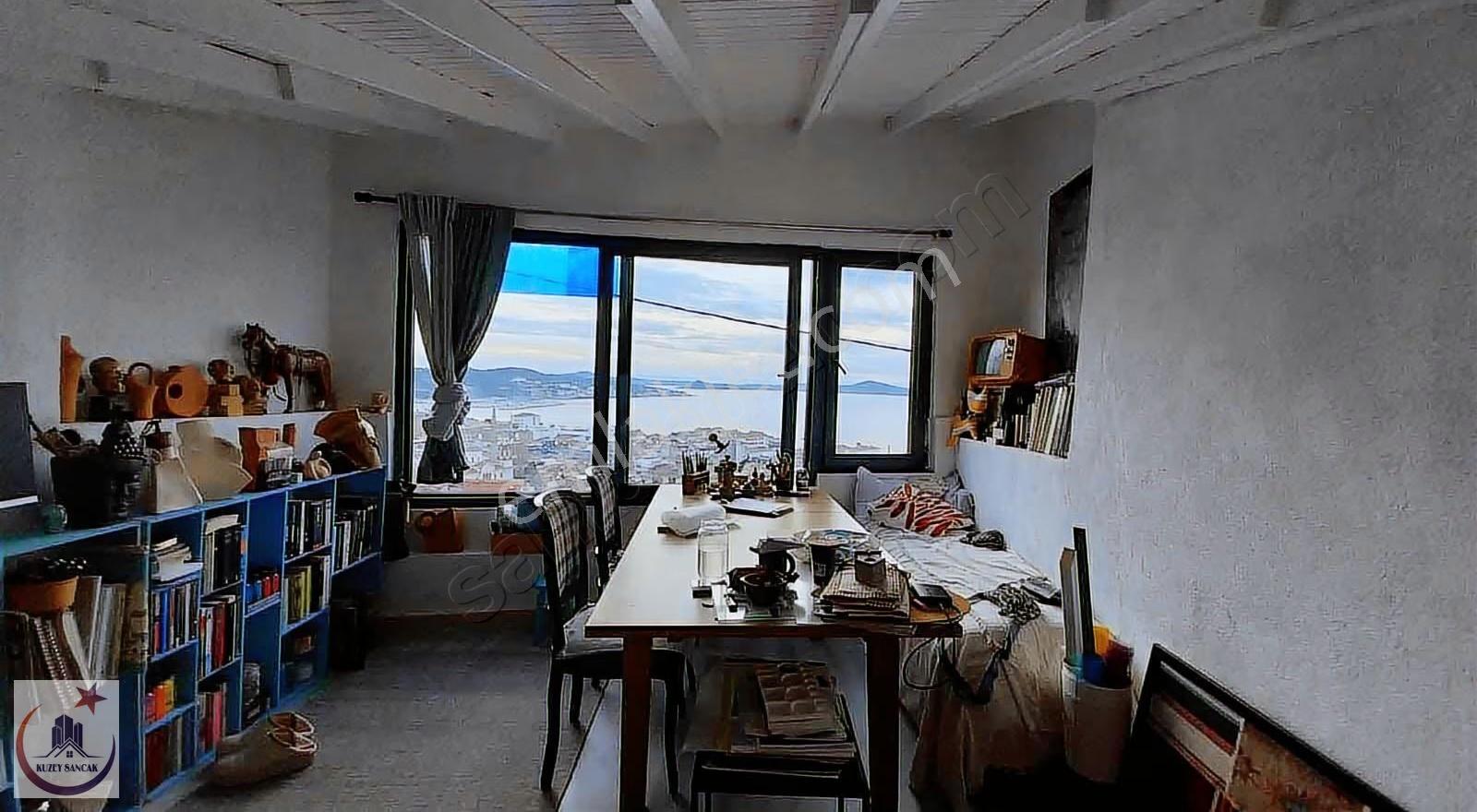Kuzey Sancak'tan Deniz Manzaralı Loft Rum Evi - Görsel 18