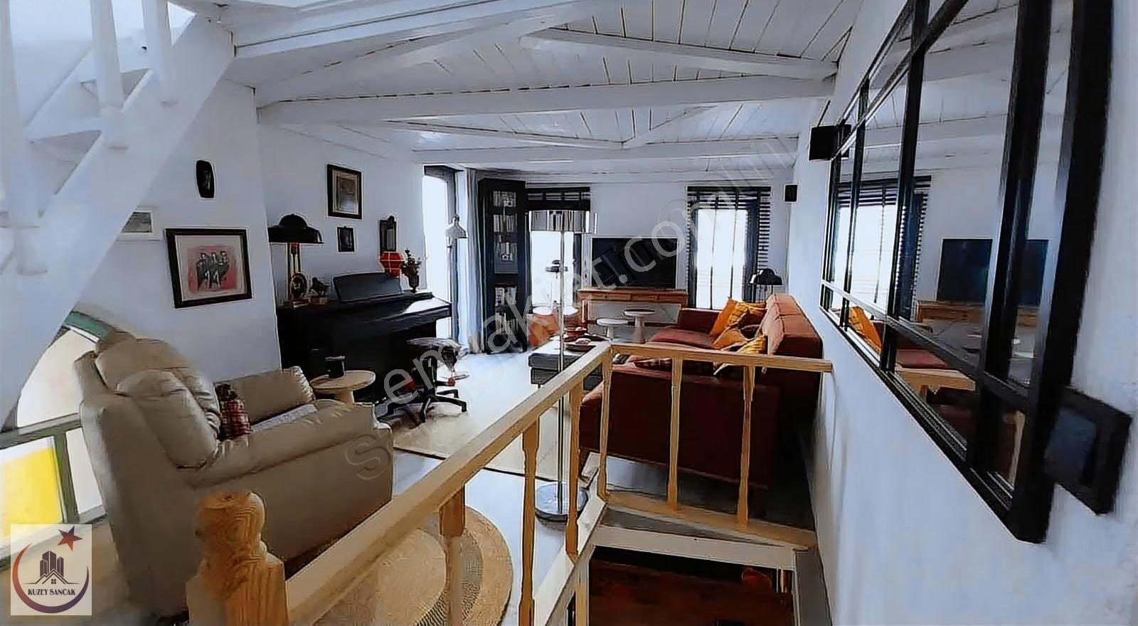 Kuzey Sancak'tan Deniz Manzaralı Loft Rum Evi - Görsel 21