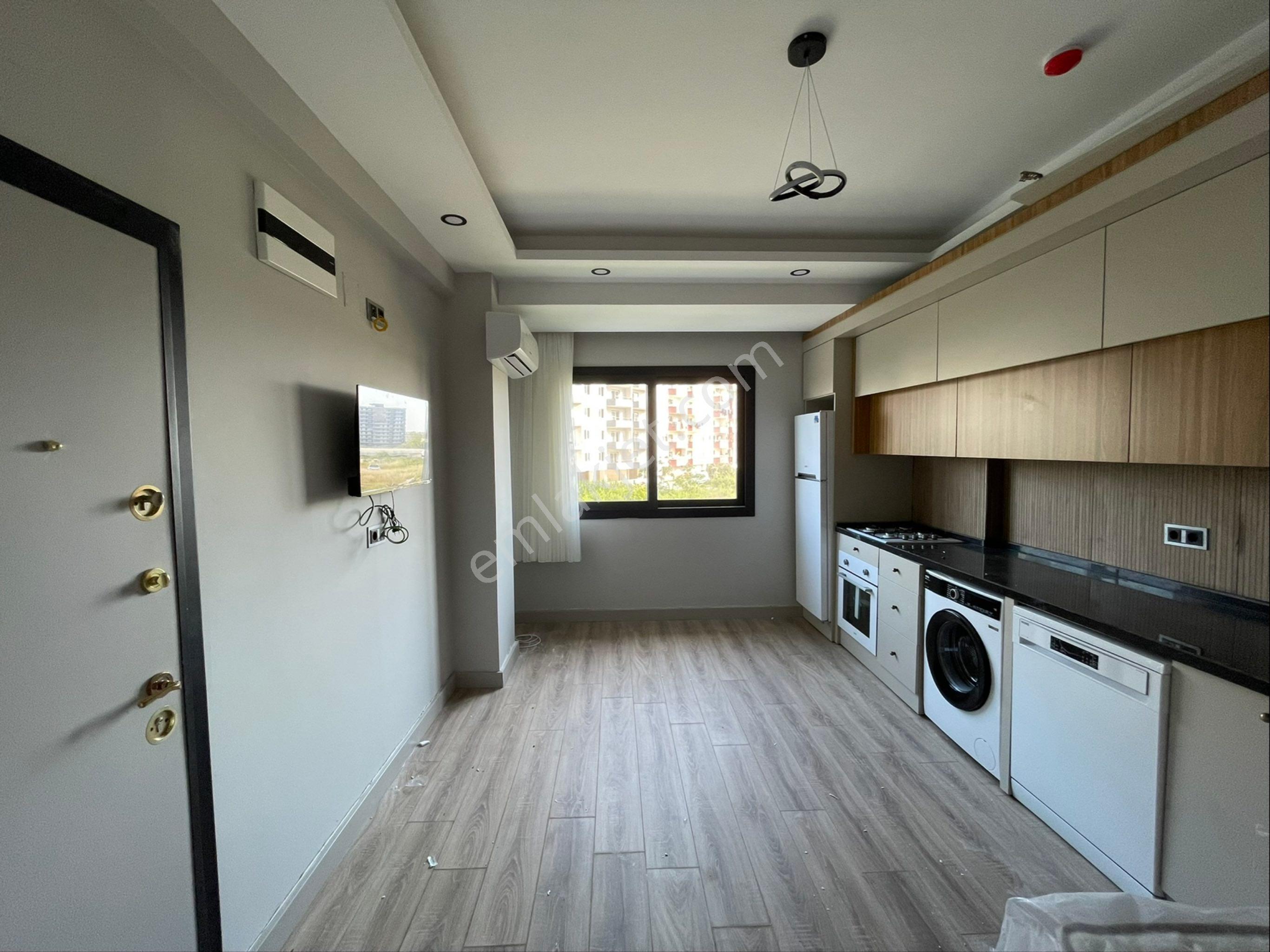 Limonlu Mah Kapısı Havuza Açılan Satılık Sıfır Eşyalı 1+0 Yazlık - Görsel 12