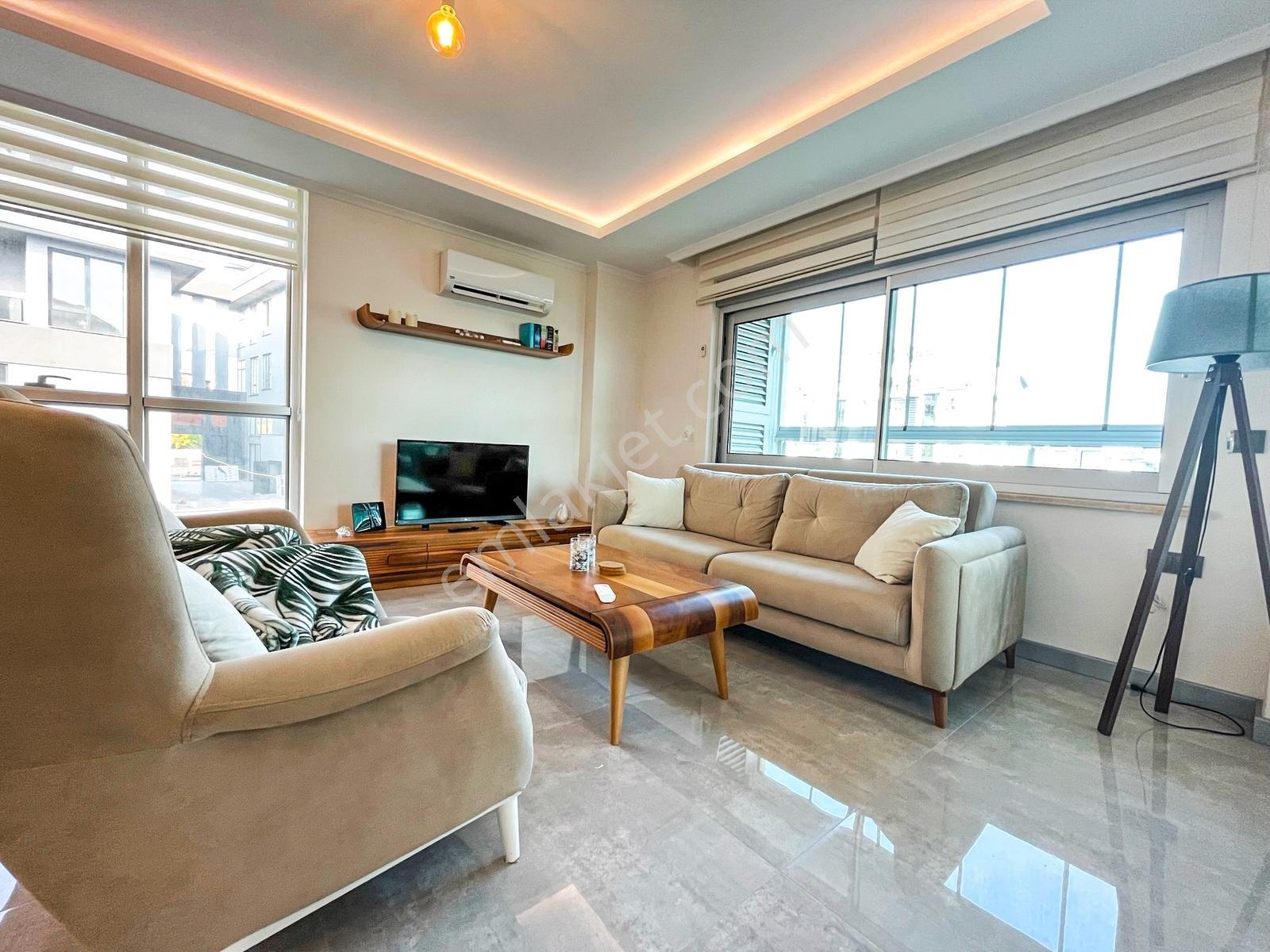 Alanya Oba'da Sosyal Olanakları Zengin Sitede,2+1 Satılık Daire - Görsel 4