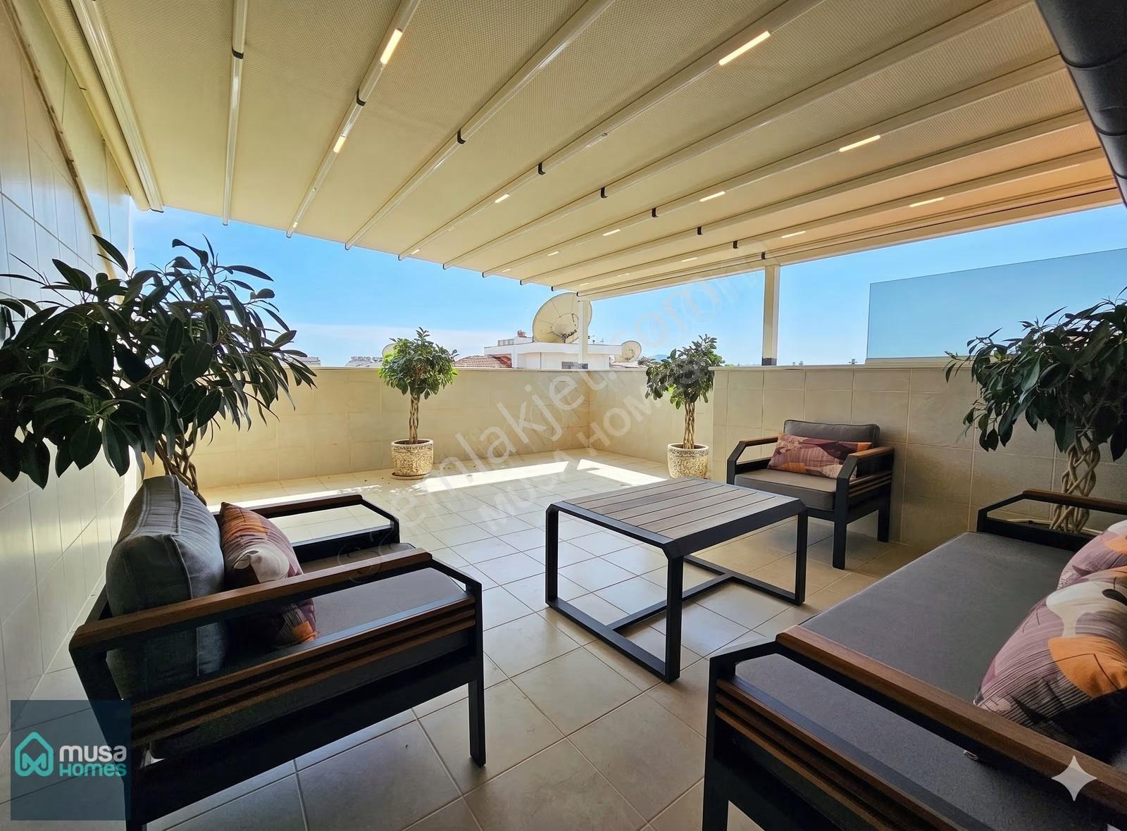 Alanya Oba Satılık 3+1 Dubleks Daire 200 M² Havuzlu Site Denize - Görsel 14
