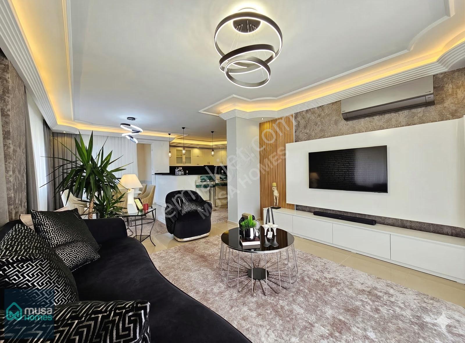 Alanya Oba Satılık 3+1 Dubleks Daire 200 M² Havuzlu Site Denize - Görsel 5