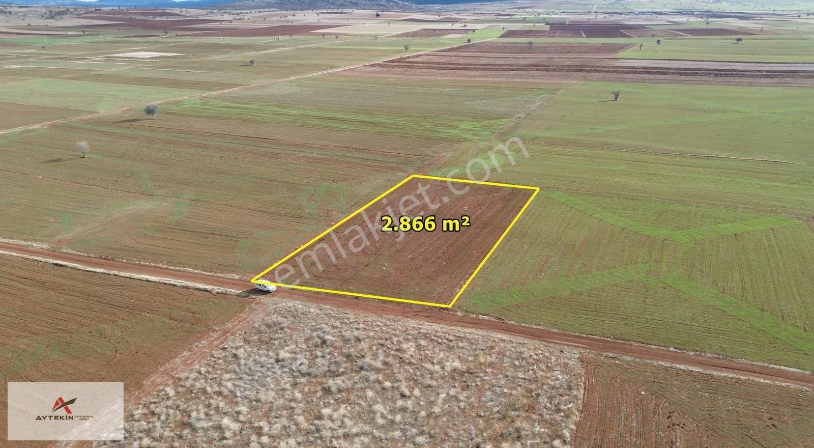 Akören Hacılar Mahallesinde 2.866 M² Müstakil Tapulu Tarla - Görsel 6