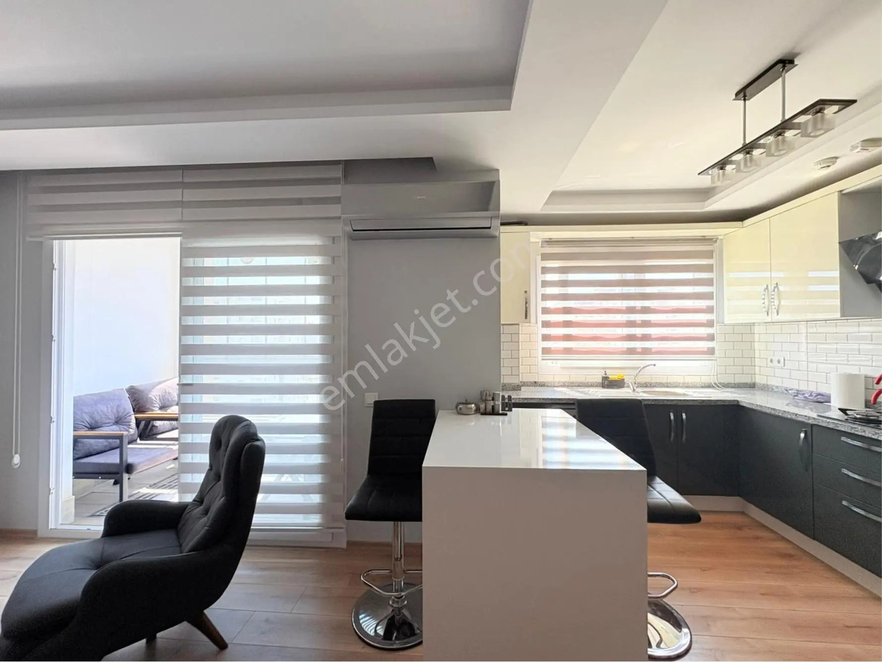 Etherela'den Tece'de Lüks Havuzlu Fitness Salonlu Eşyalı 2+1 - Görsel 3