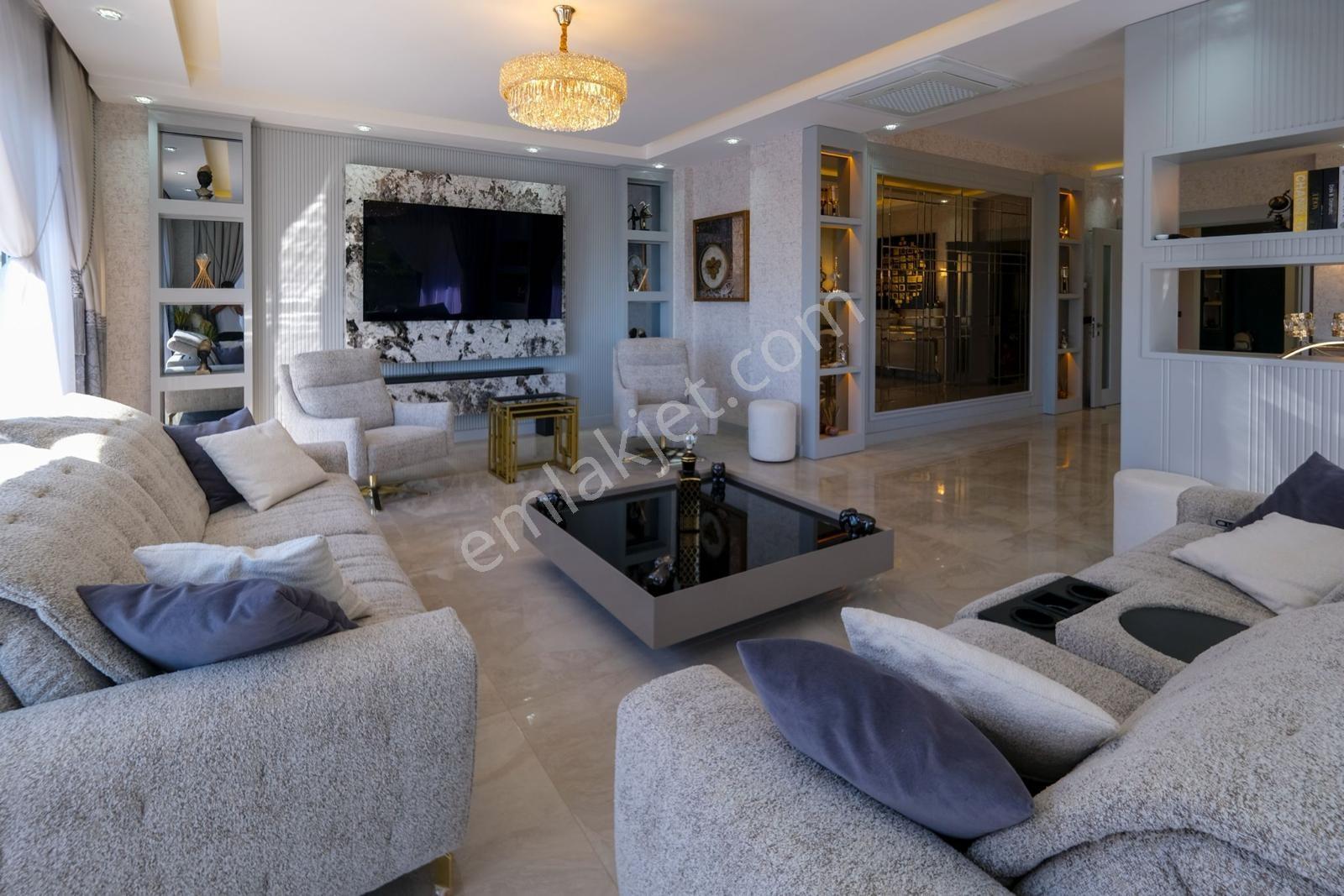 Alanya Kargıcak 4+1 550m2 Lüx Tripleks Deniz Manzara Eşsiz Villa - Görsel 33