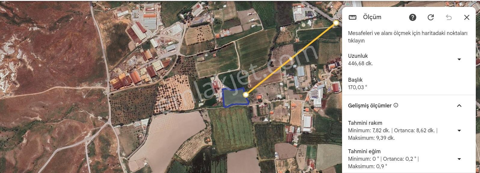 Foça Hacıvelide Yatırımlık Müstakil Tapulu Tarla - Görsel 6