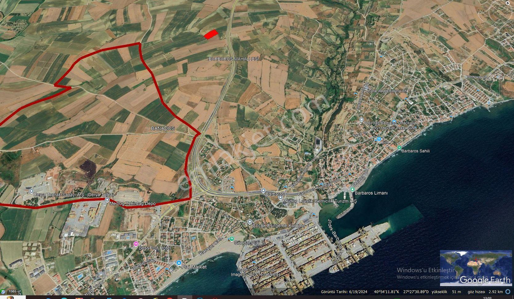 Asyaport Limanı Mevcut İmar Planı İçinde Ticari & İmar Planı İçinde Yatırım Fırsatı - Görsel 19