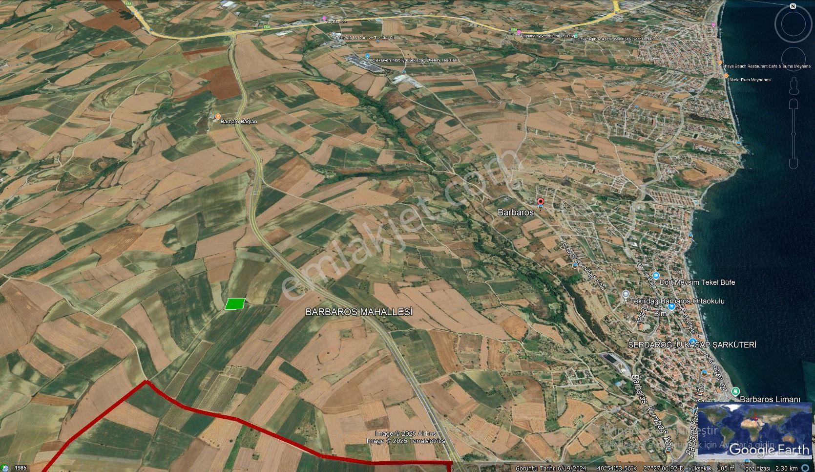 Asyaport Limanı Mevcut İmar Planı İçinde Ticari & İmar Planı İçinde Yatırım Fırsatı - Görsel 15