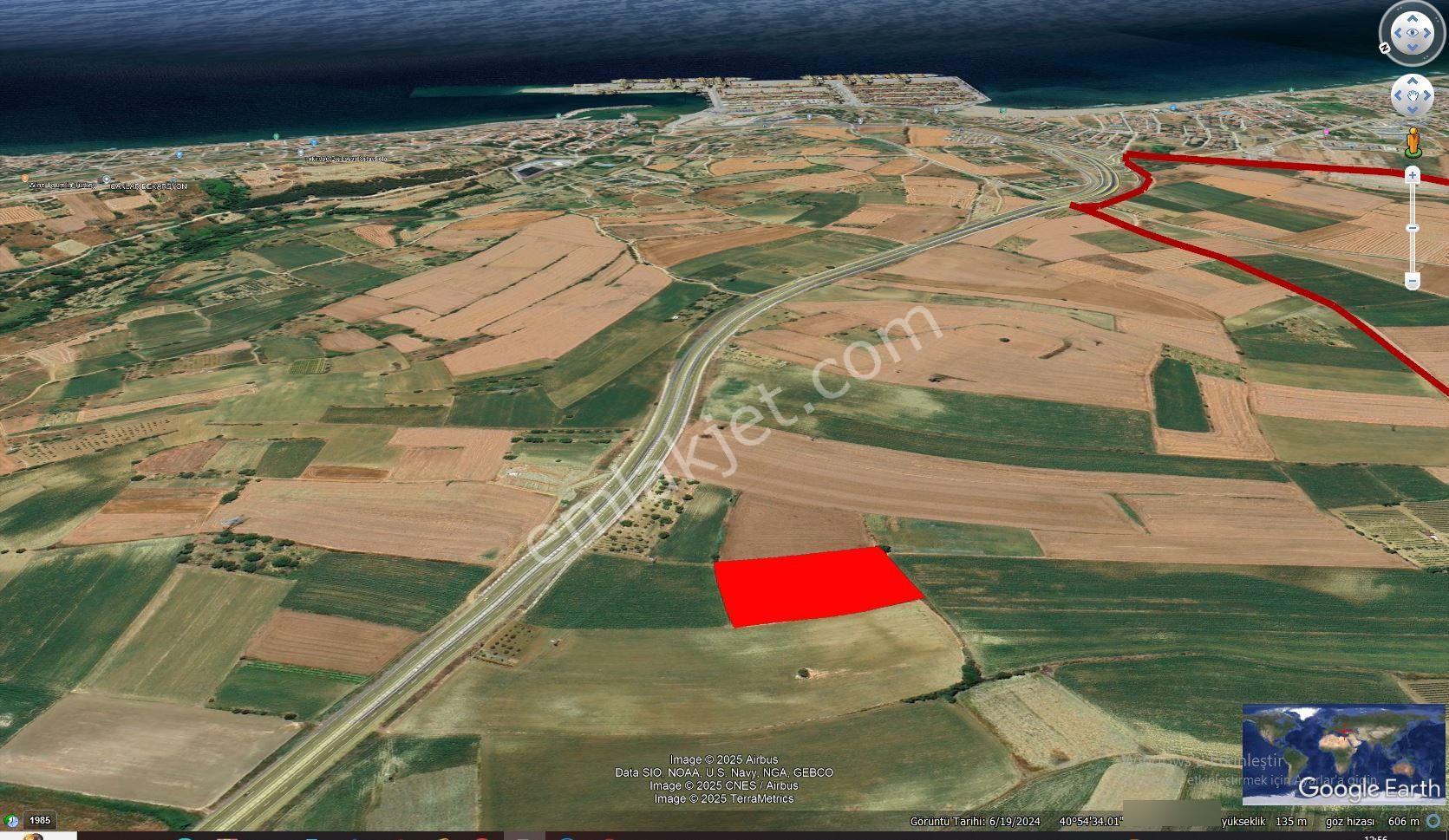 Asyaport Limanı Mevcut İmar Planı İçinde Ticari & İmar Planı İçinde Yatırım Fırsatı - Görsel 9
